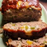 Sesame Ginger Beef Rice Stack